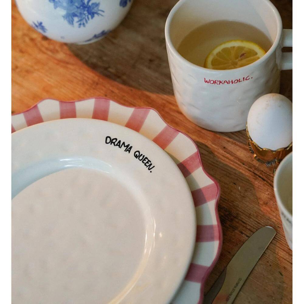 Anna & Nina Drama Queen Breakfast Plate